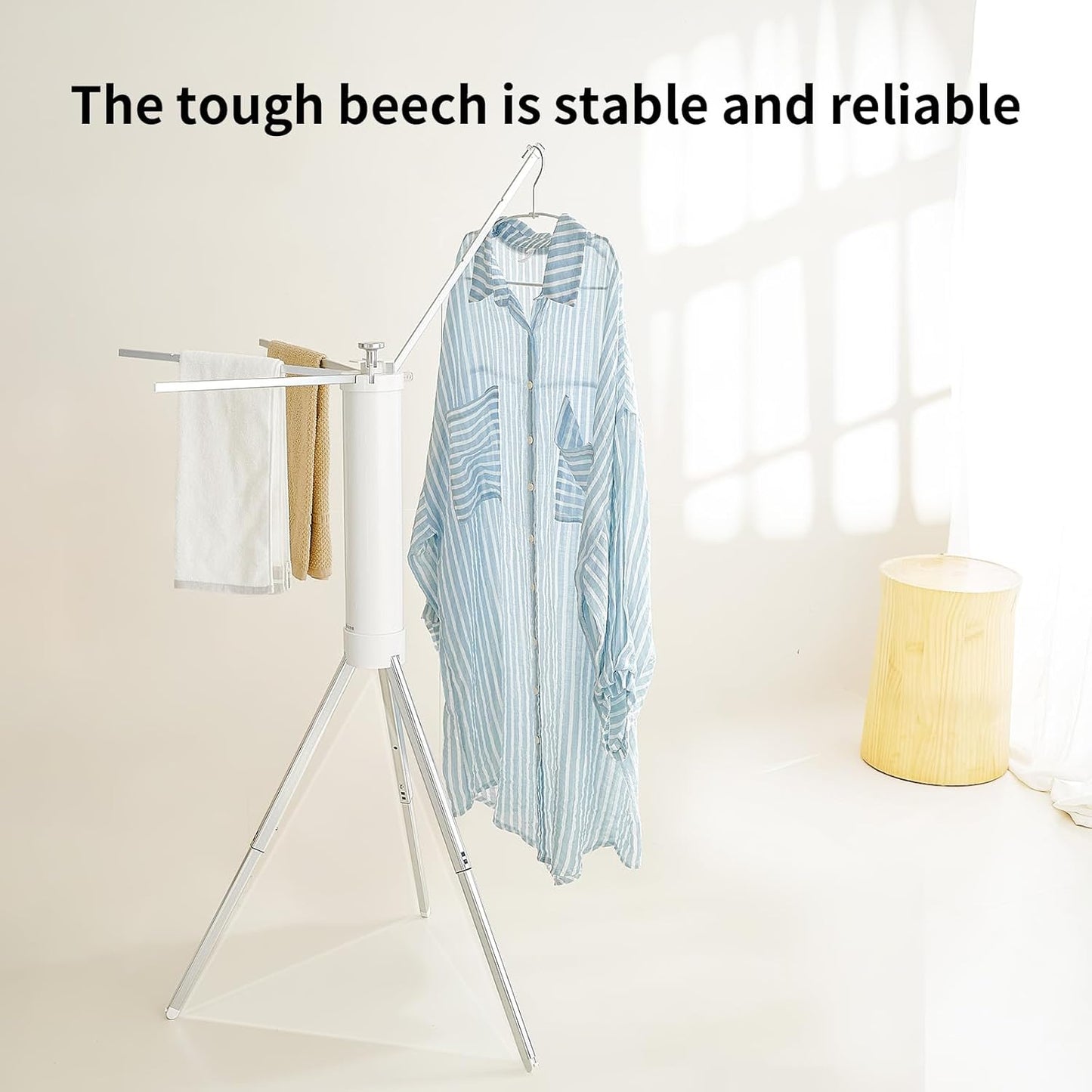 JOOM Clothes Drying Rack Portable Foldable - Drying Rack Clothing Space Saving,Collapsible Drying Rack for Laundry,Travel,Indoor,Outdoor. Folding Clothing Rack Home and Travell (Small Rack)