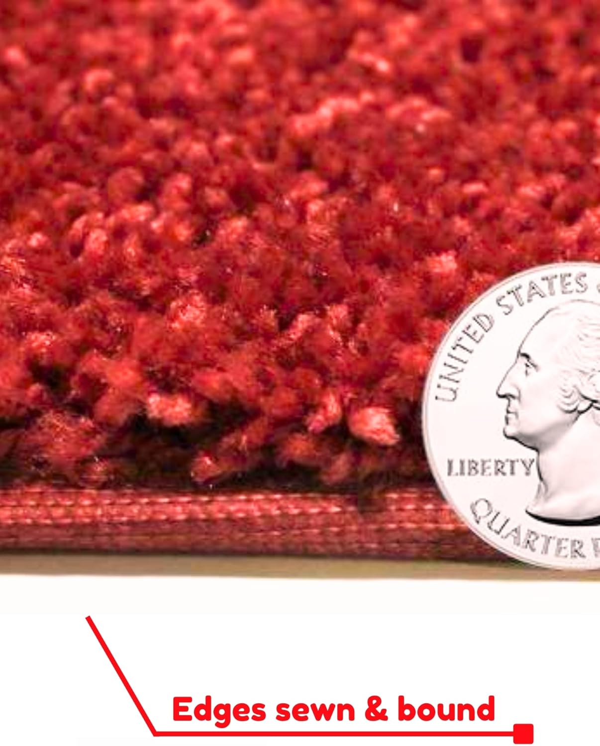 KOECKRITZ Soft and Colorful Kids Classroom Area Rugs (Passes Flammability Pill Test) Many Sizes and Bright Colors to Select from (12' x 12', Fire Engine)