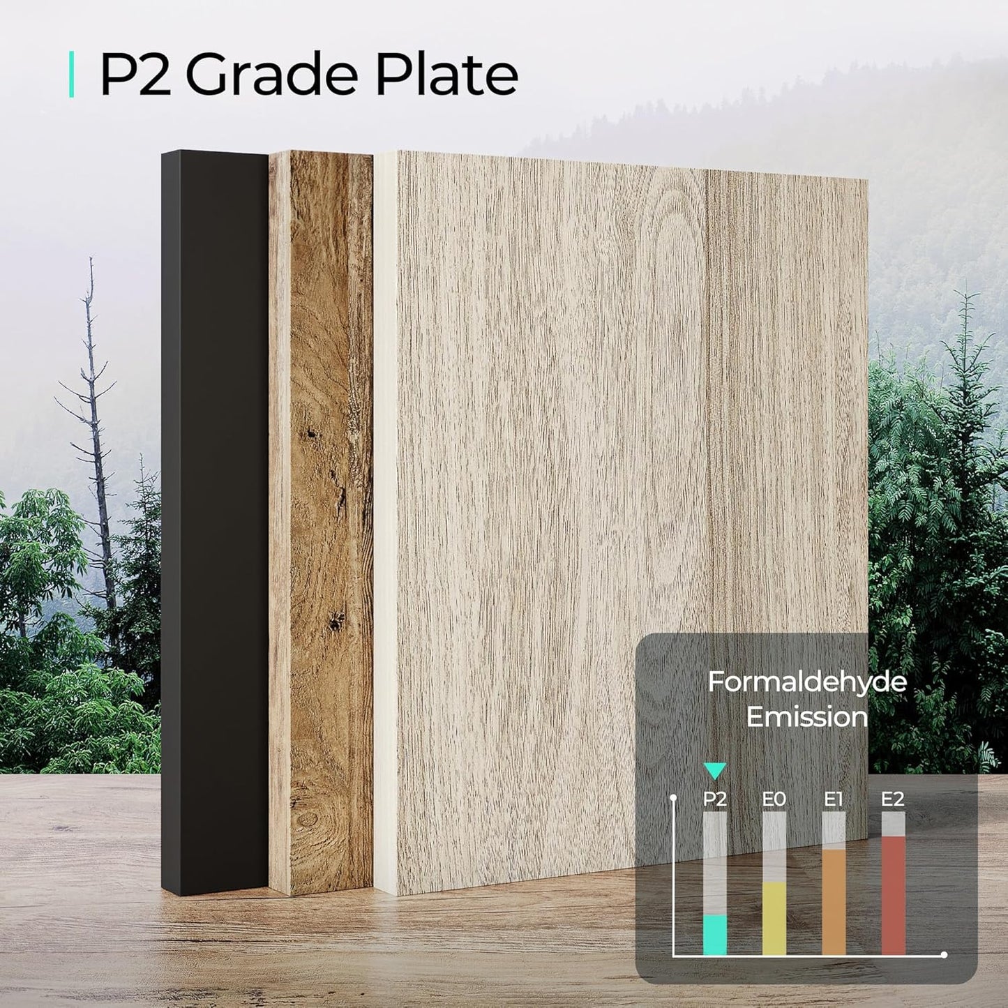 LINSY HOME Farmhouse 8 Drawers Dresser Chests for Bedroom, Wood Dresser Wide Chest of Drawers, Storage Dressers Organizer for Bedroom, Living Room,Hallway, SGS Certified